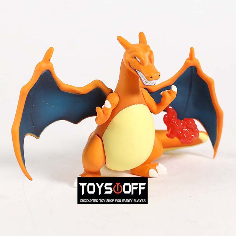 Pokemon Charizard Mini Action Figure Model Funny Toy 8cm