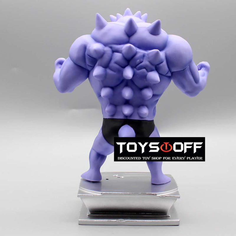 Pokemon Muscle Man Gengar Action Figure Funny Model Toy 18cm