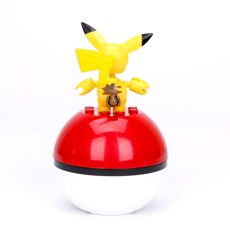 Pokemon Pikachu Ball Building Set Action Figure - Toysoff.com