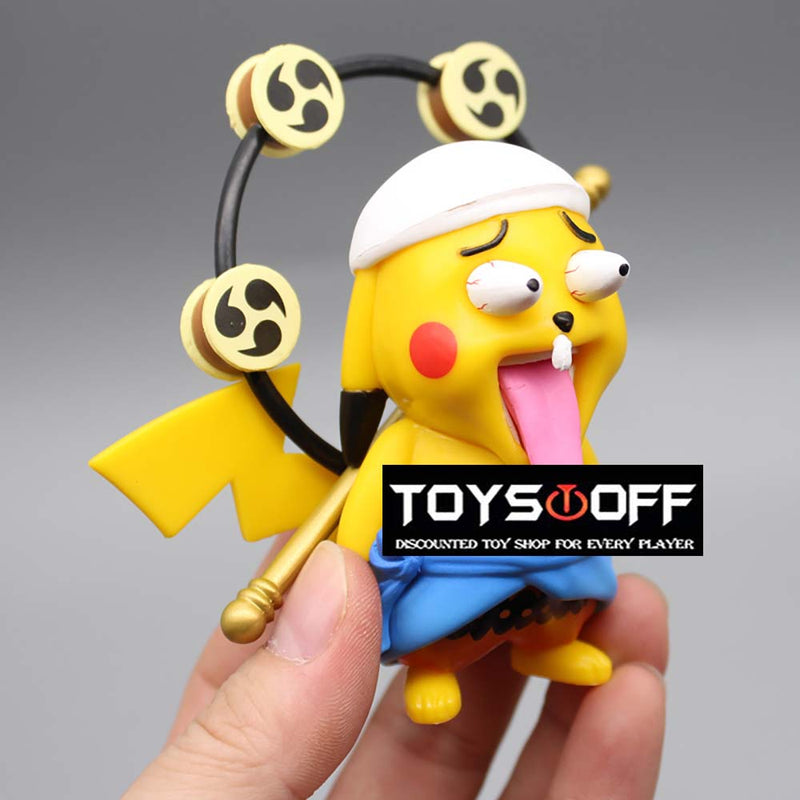 Pokemon Pikachu Cos Enel Action Figure Funny Model Toy 10cm