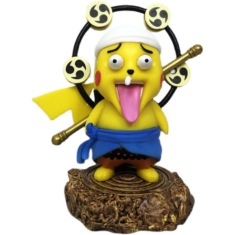 Pokemon Pikachu Cos Enel Action Figure Funny Model Toy 10cm