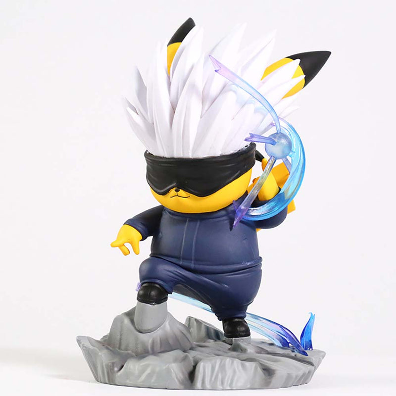 Pokemon Pikachu Cos Gojo Satoru Action Figure Model Toy 16cm