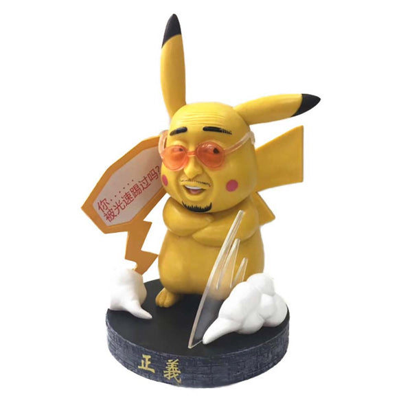 Pokemon Pikachu Cos ONE PIECE Borsalino Action Figure Model Toy 18cm