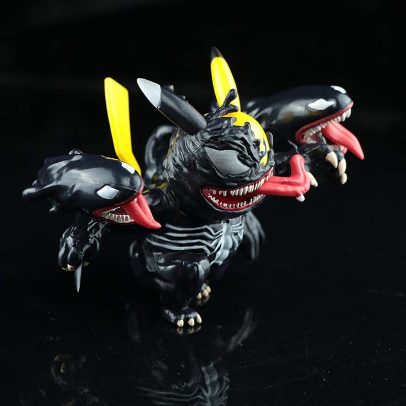 Pokemon Pikachu Cos Venom Action Figure Model Toy 10cm