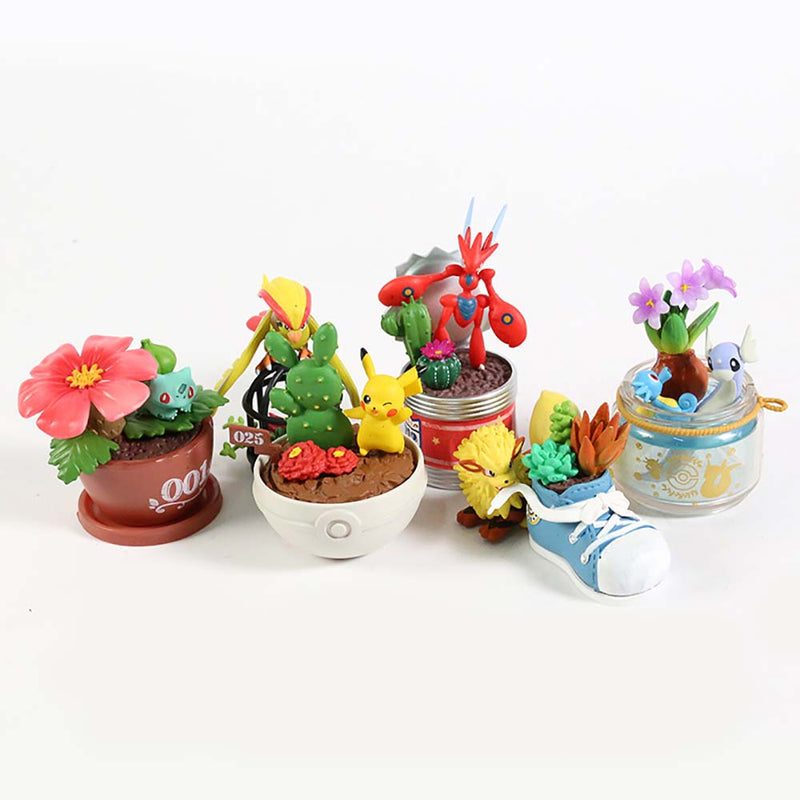 Pokemon Pocket Botanical Vol 1 Action Figure Model Mini Toy 6pcs 7cm