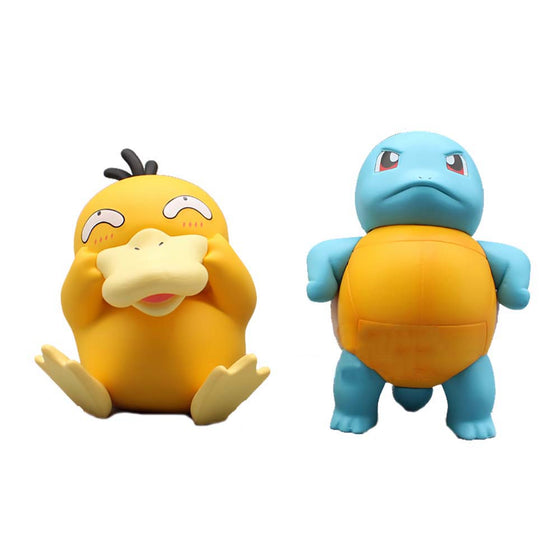 Pokemon Psyduck Spoiled Squirtle Action Figure Funny Toy