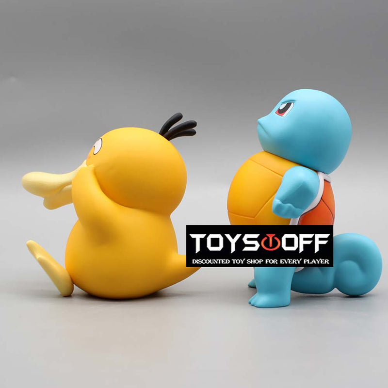 Pokemon Psyduck Spoiled Squirtle Action Figure Funny Toy