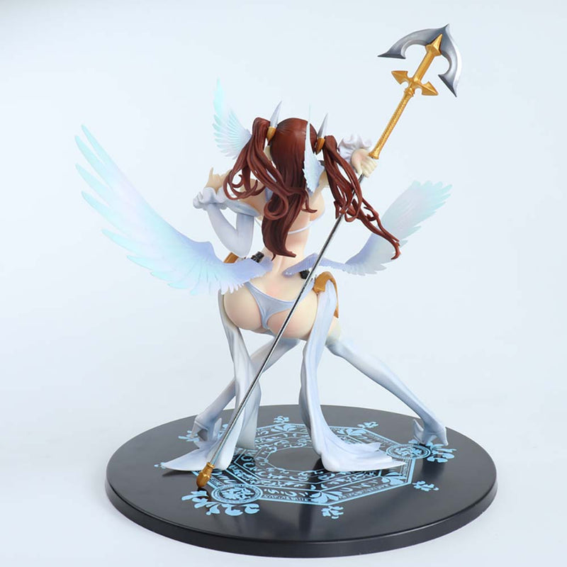 Pure White Magical Girl Erika Kuramoto Action Figure Sexy Toy 24cm