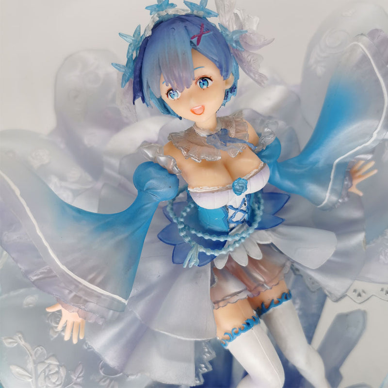 ReLife In A Different World From Zero Rem Action Figure Toy 18cm