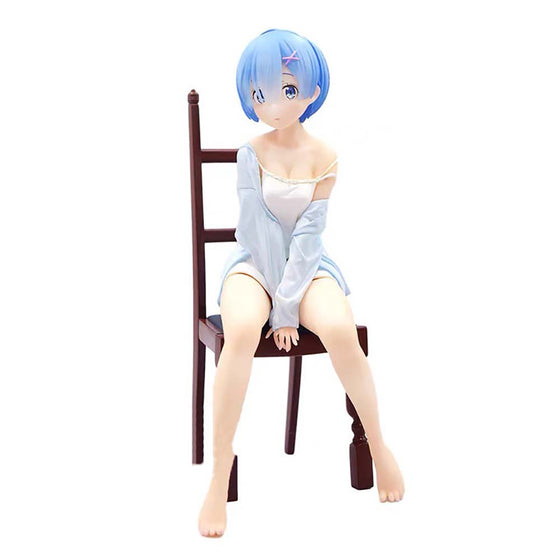 Rem Pajamas Chair Sitting Ver Action Figure Model Toy 20cm