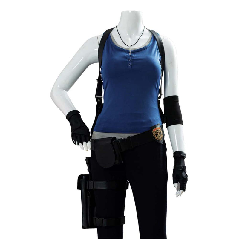 Resident Evil 3 Jill Valentine Full Suit Women Halloween Cosplay Costume