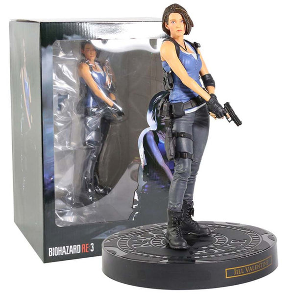 Resident Evil Jill Valentine Action Figure Collectible Model Toy 30cm