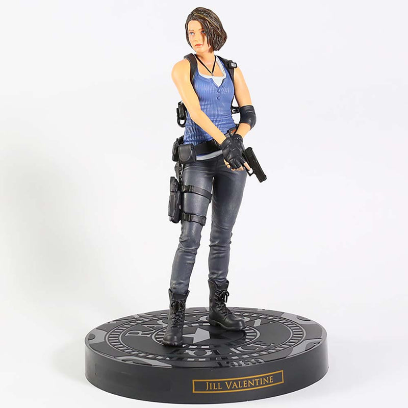 Resident Evil Jill Valentine Action Figure Collectible Model Toy 30cm