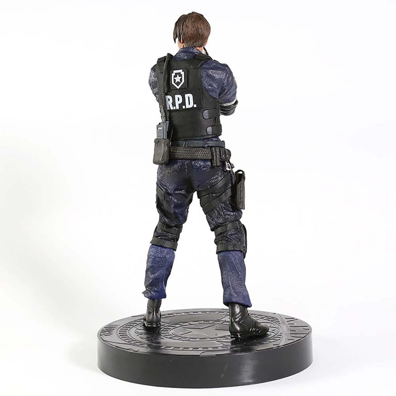 Resident Evil Leon Scott Kennedy Action Figure Collectible Model Toy 32cm