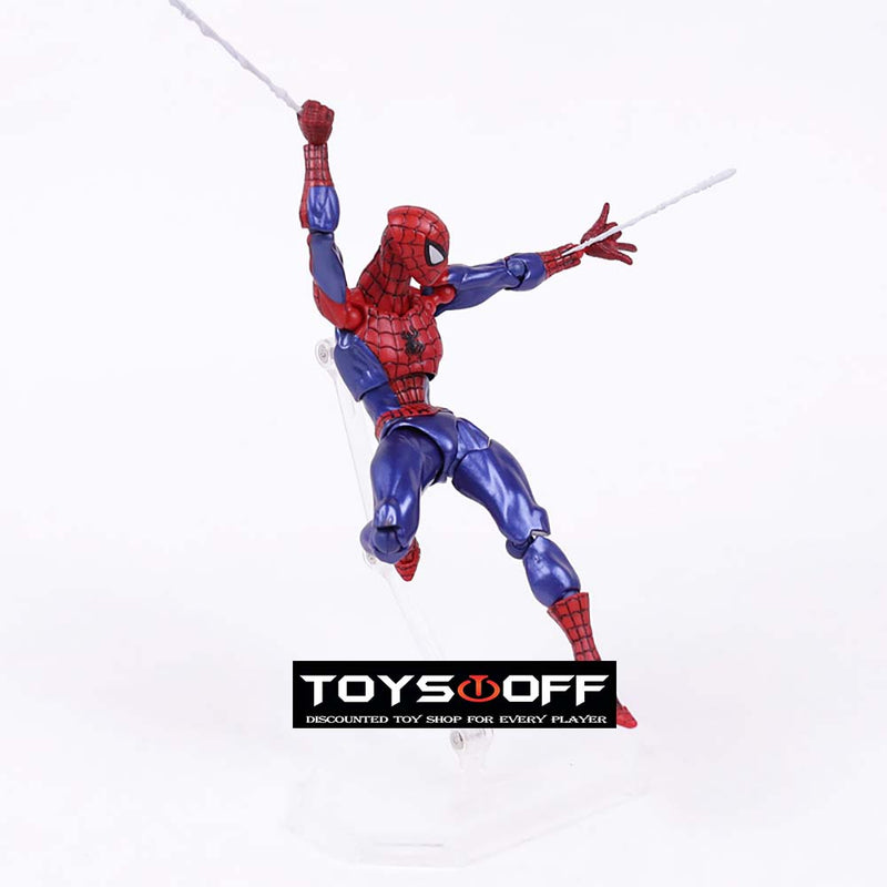 Revoltech Series NO 002 Spider Man Action Figure Model Toy 16cm