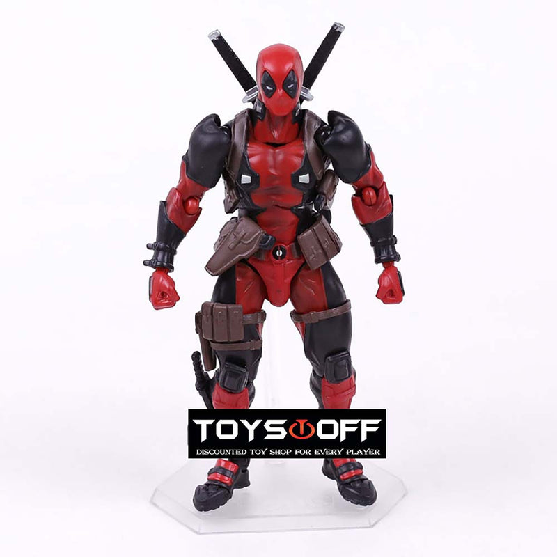 Revoltech Yamaguchi Series No 001 Deadpool Action Figure Model Toy 16cm