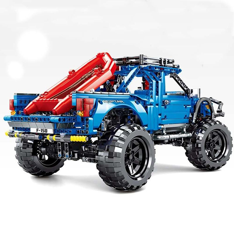 City Remote Control Ford Car Model Building Blocks Toy For Kids - Toysoff.com