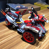 City Moto Racing Pang Battie Motorbike Model Building Blocks Bricks Kids Toy - Toysoff.com