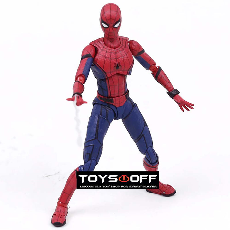 SHF Spider Man Homecoming Action Figure Collectible Model Toy 15cm