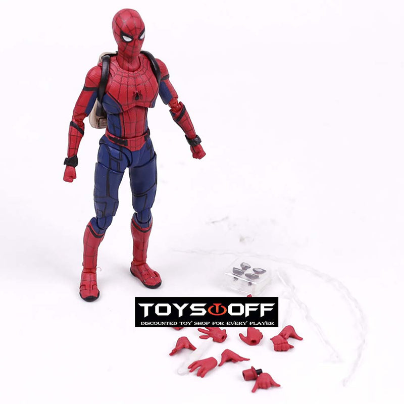 SHF Spider Man Homecoming Action Figure Collectible Model Toy 15cm