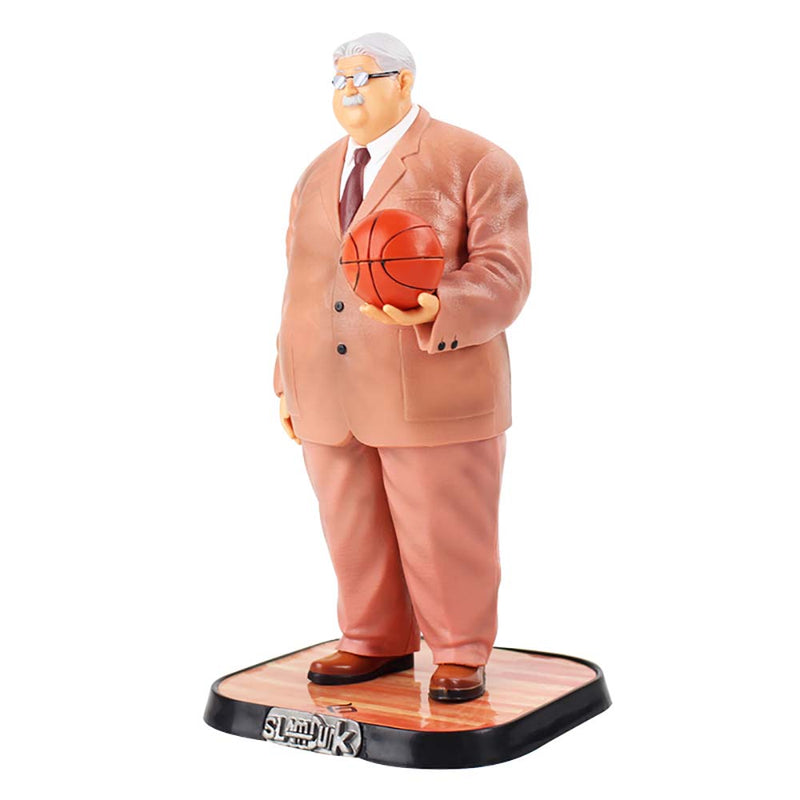 SLAM DUNK Basketball Coach Mitsuyoshi Anzai Action Figure Model Toy 21cm