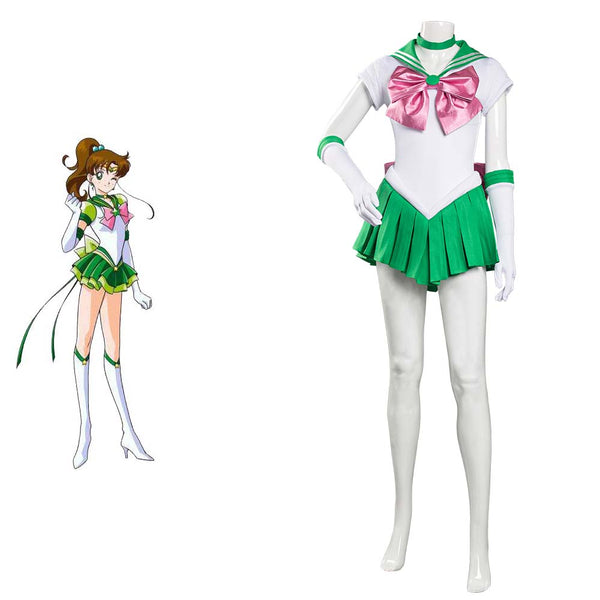Sailor Moon Kino Makoto Cosplay Costume Uniform Dress Suit