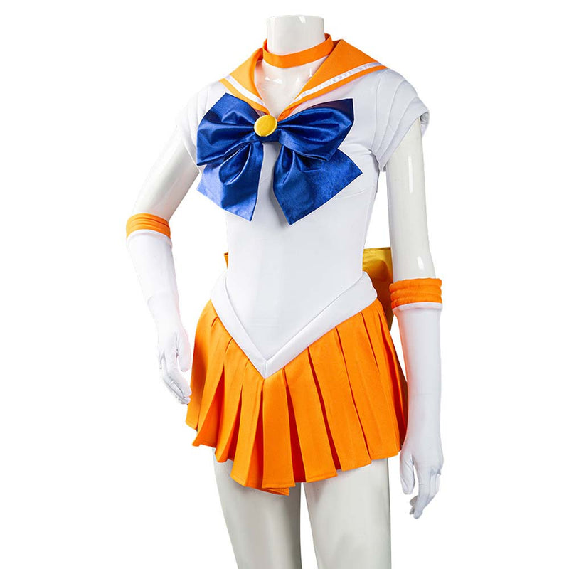 Sailor Moon Minako Aino Cosplay Costume Uniform Dress Suit