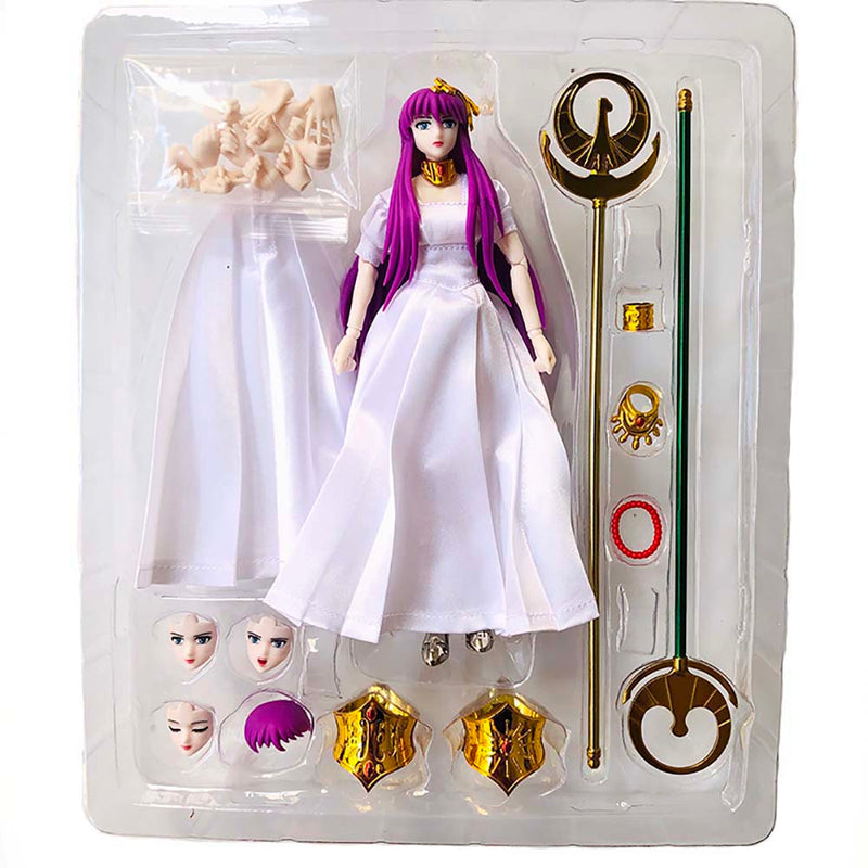 Saint Seiya Athena Saori Kido Action Figure Collection Model Toy