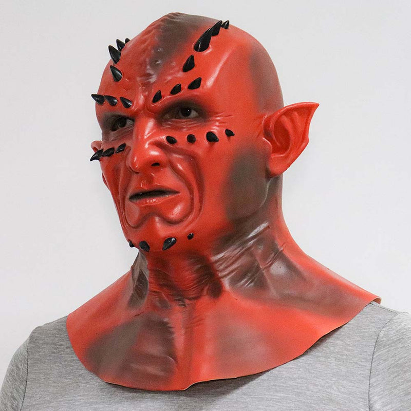 Satan Fallen Angel Devil Abadon Mask Horror Helmet Cosplay Prop