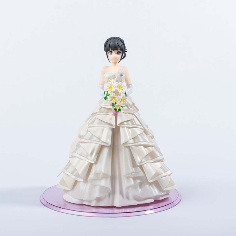 Seishun Buta Yarou Makinohara Shouko Wedding Ver Action Figure Toy 22cm
