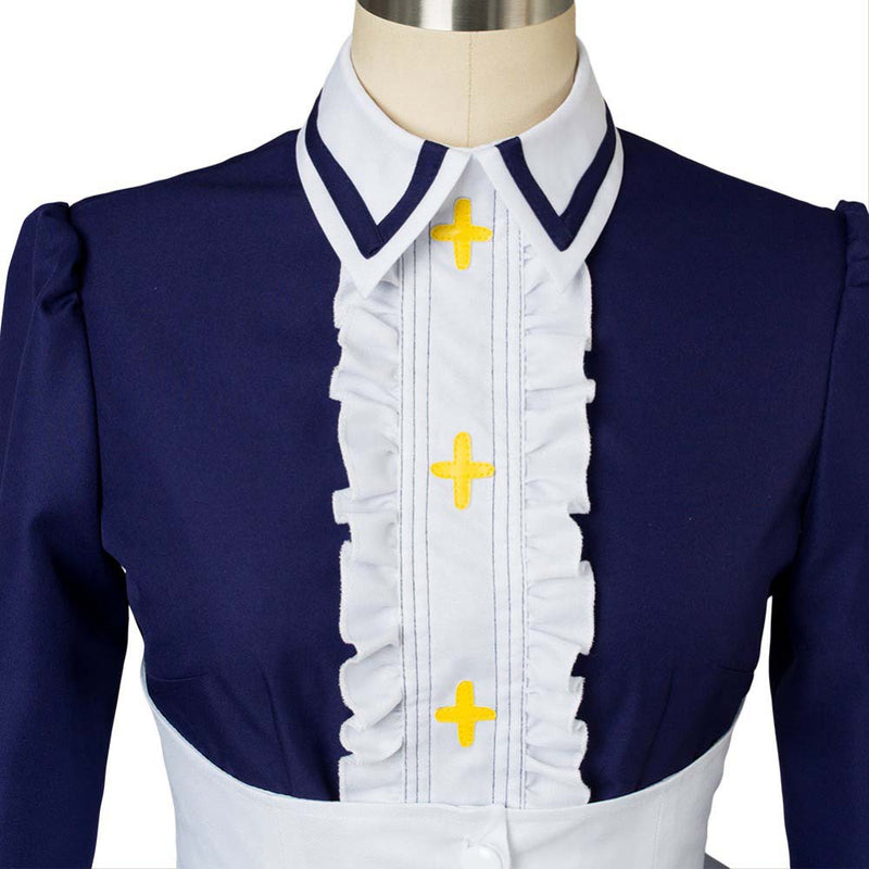 Seven Deadly Sins Elizabeth Liones Cosplay Costume Uniform Maid Dress