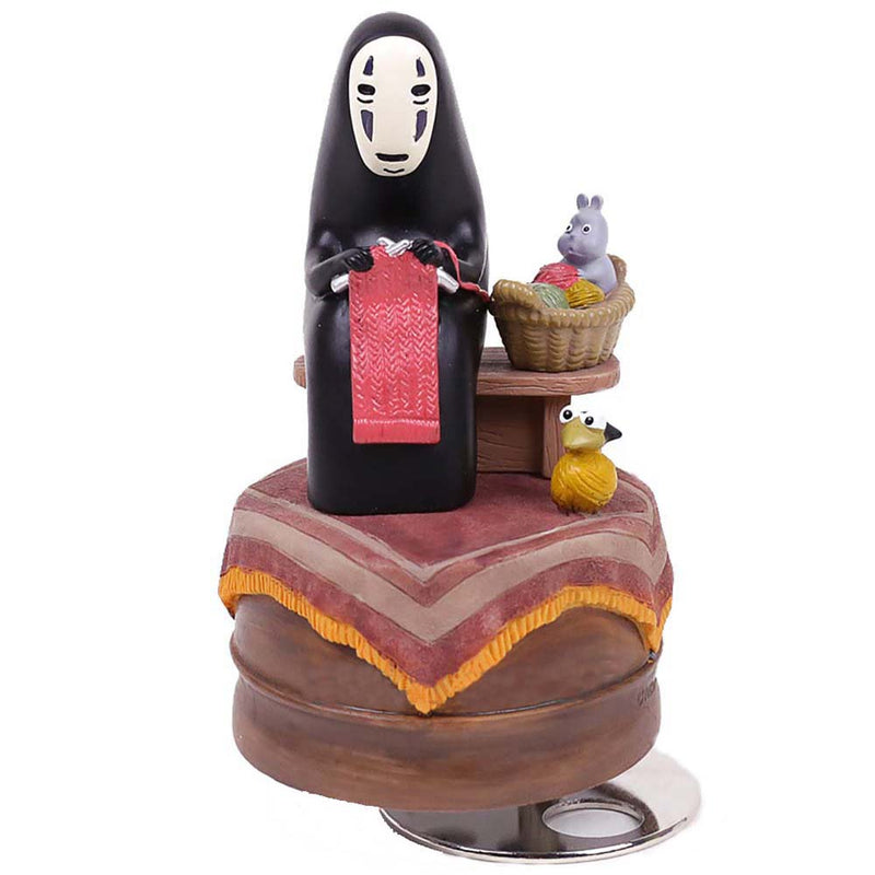 Spirited Away No Face Man Music Box Action Figure Toy 12cm