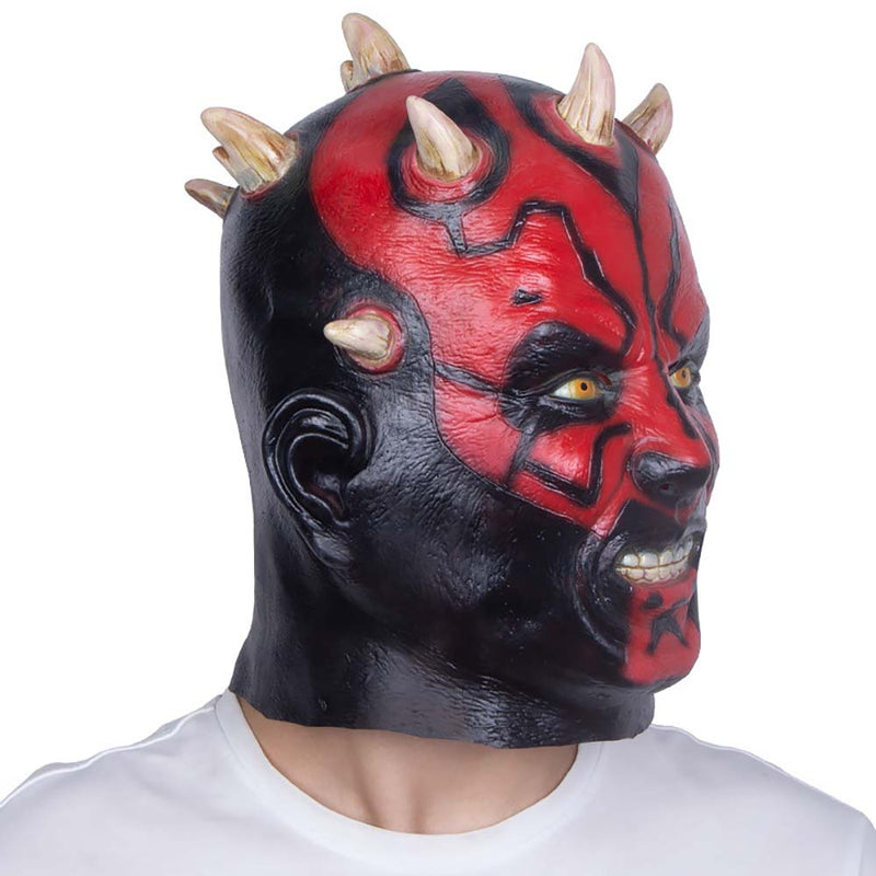Star Wars Darth Maul Mask Halloween Full Head Cosplay Prop