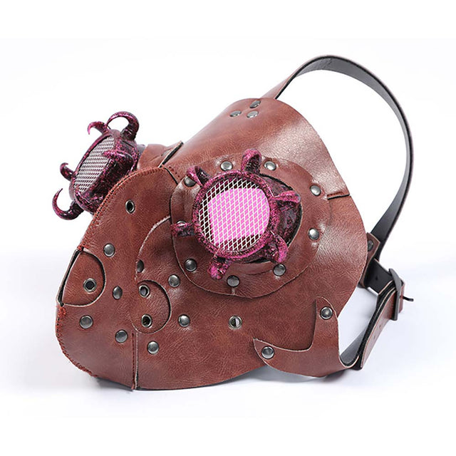 Steampunk Mask Masquerade Party Cosplay Prop