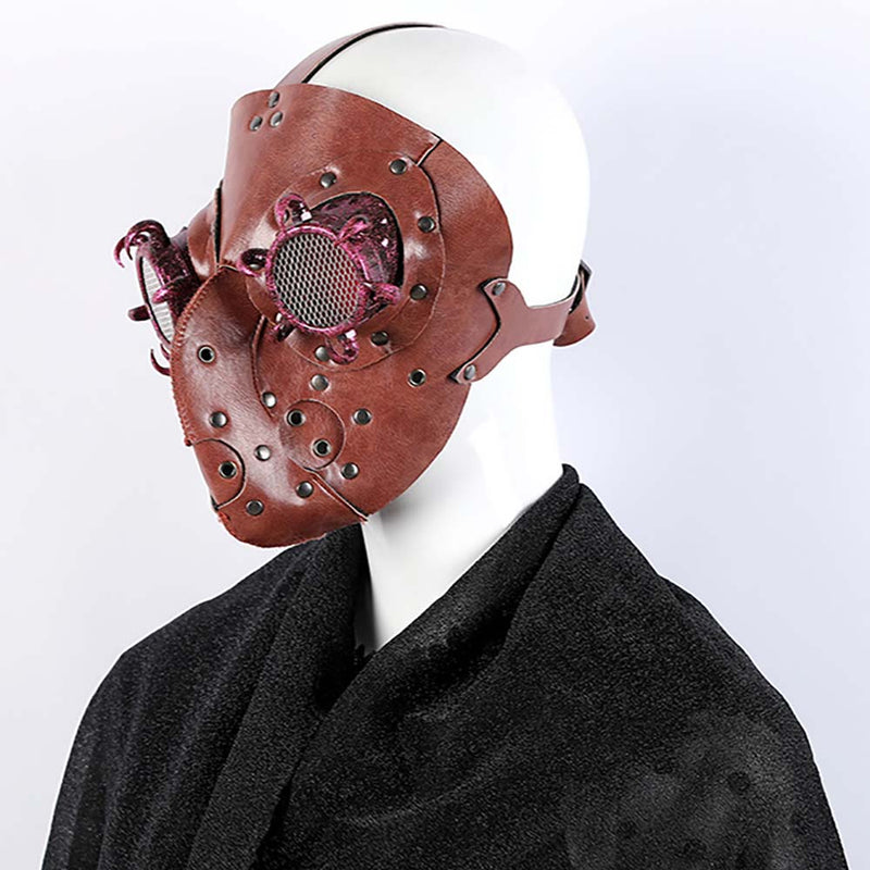 Steampunk Mask Masquerade Party Cosplay Prop