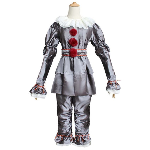 Stephen King s It Cosplay Costume Clown Costume Halloween Carnival Suit