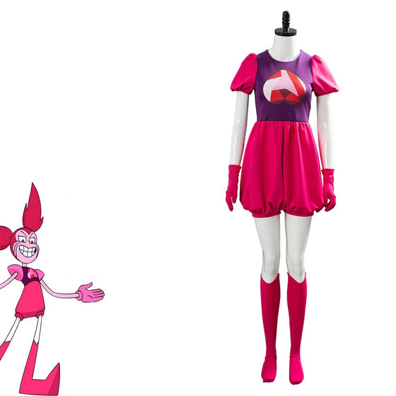 Steven Universe Spinel Gem Cosplay Halloween Sweet Costume Suit Dress