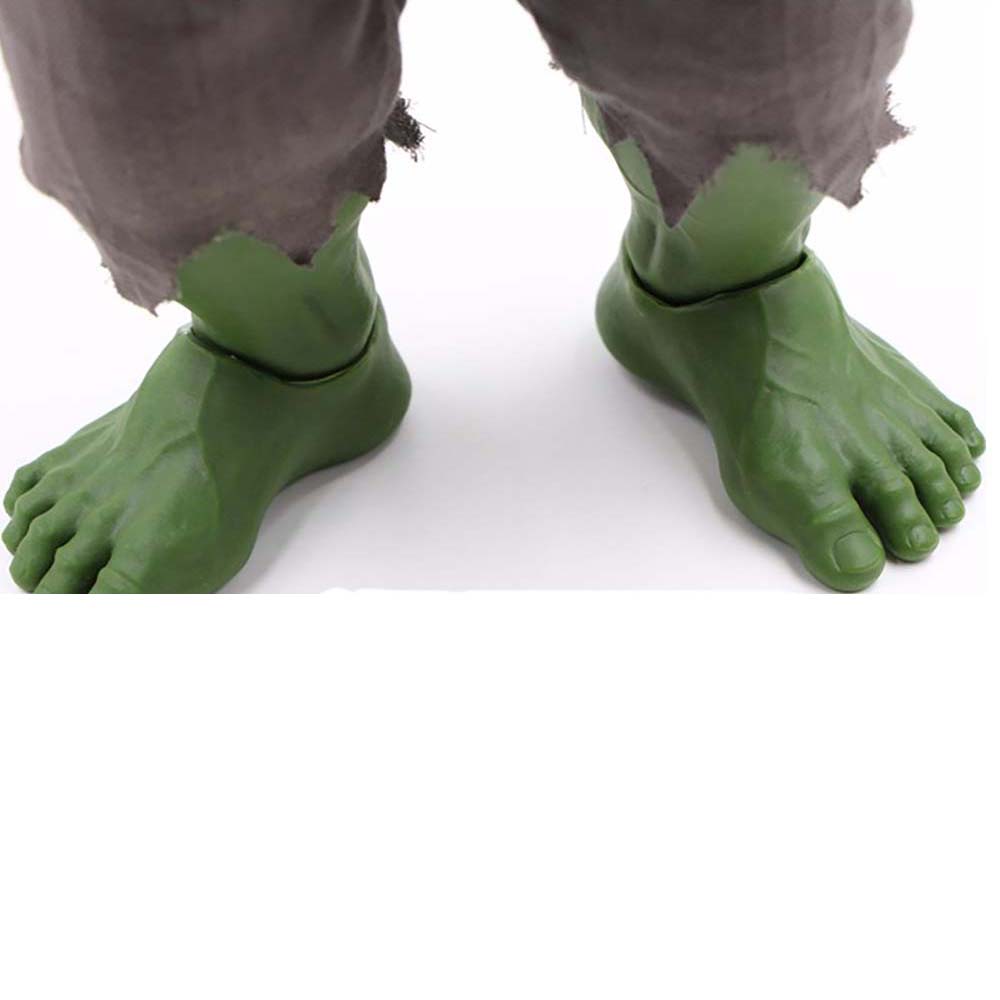 Amazon.com: Bear boys Cosplay Ghost Hulk Green Giant feet Bigfoot Count  Slippers Socks Masquerade (Green) : Clothing, Shoes & Jewelry