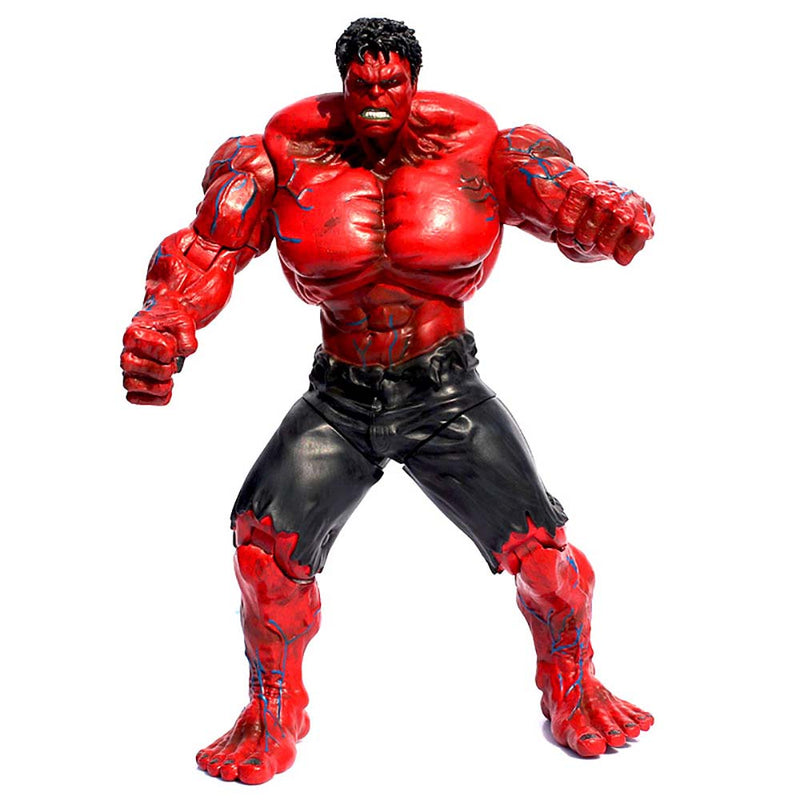 Super Hero Red Hulk Action Figure Collectible Model 25CM - Toysoff.com