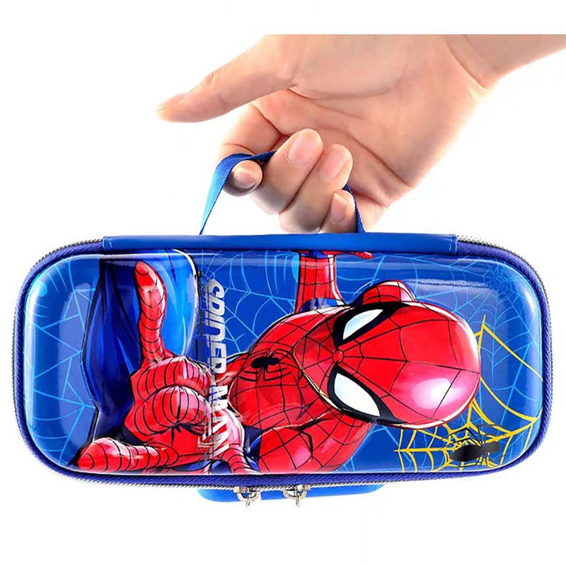 Disney Super Heroes Spiderman Captain America Primary School Students Pencil Case - Toysoff.com