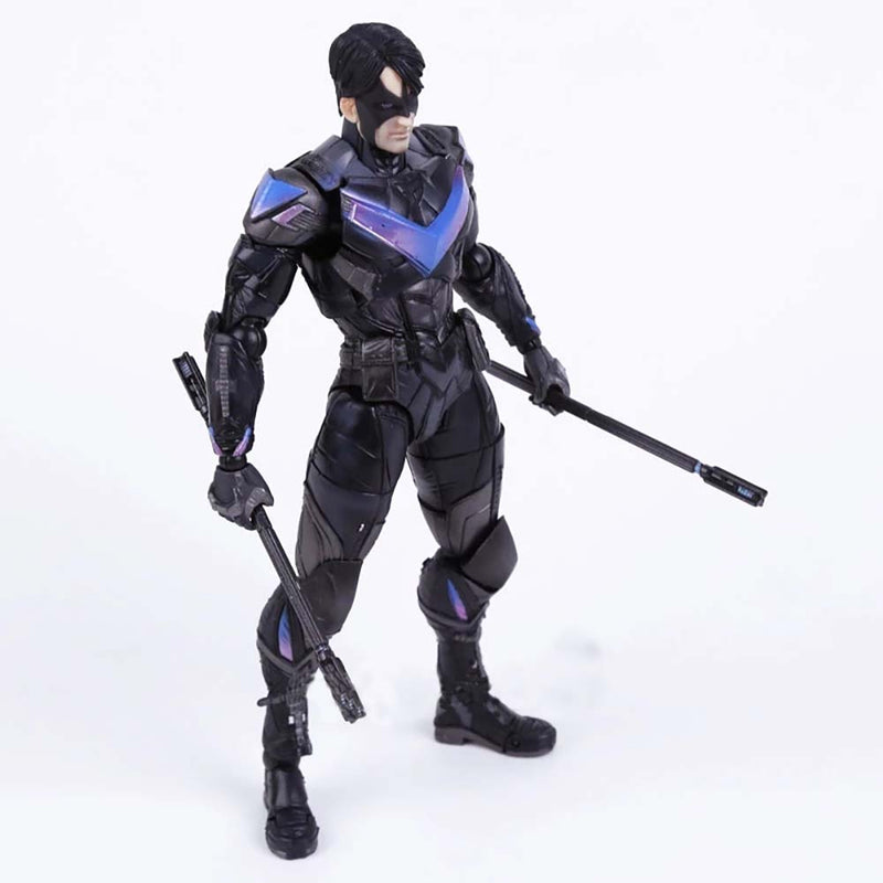 Superhero Arkham Knight Nightwing Batman Action Figure Collectible Model Toy