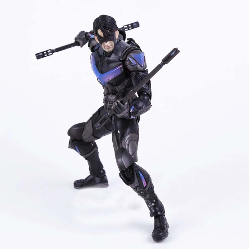 Superhero Arkham Knight Nightwing Batman Action Figure Collectible Model Toy