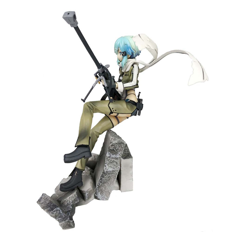 Sword Art Online Asada Shino Action Figure Collectible Model Toy 23cm