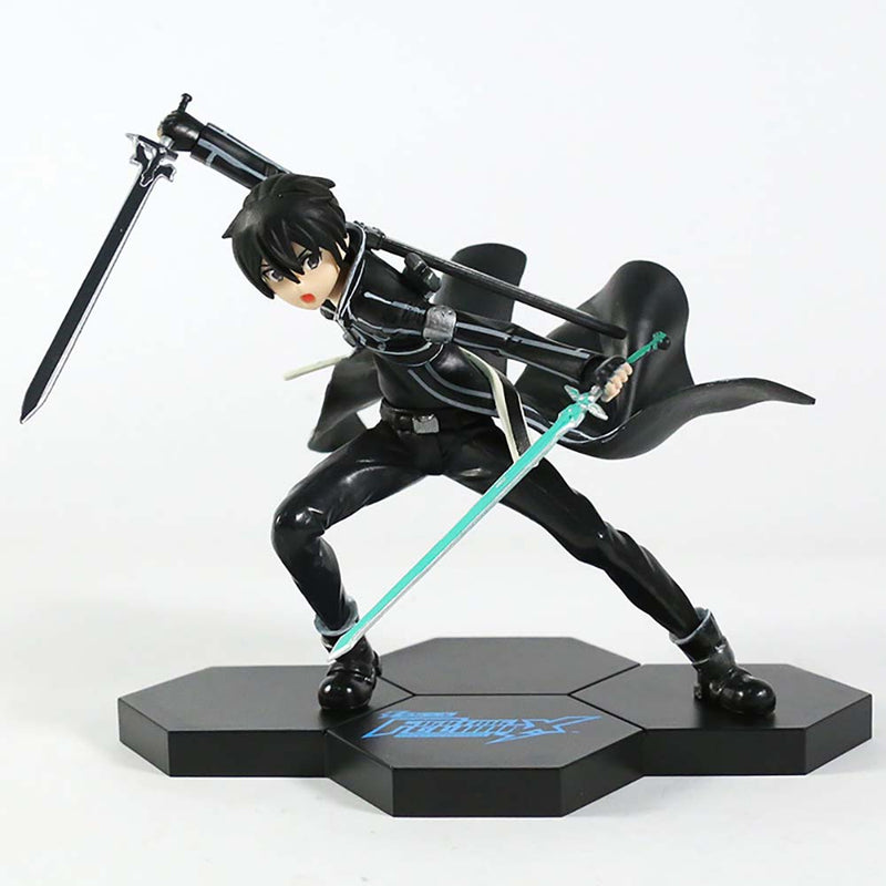 Sword Art Online Kazuto Kirito Action Figure Model Toy 10cm