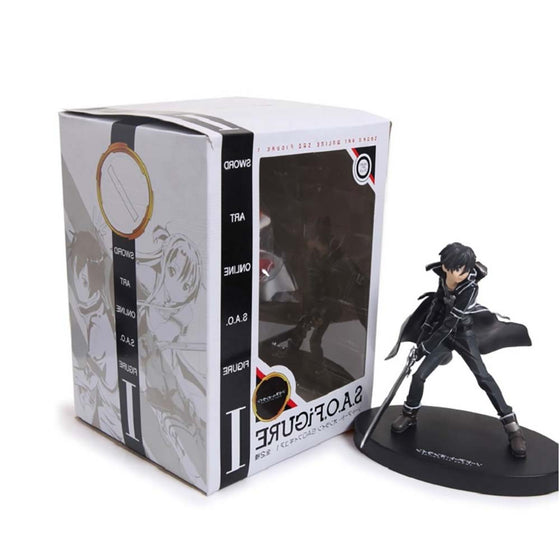 Sword Art Online Kirigaya Kazuto Action Figure Collectible Model Toy 16cm