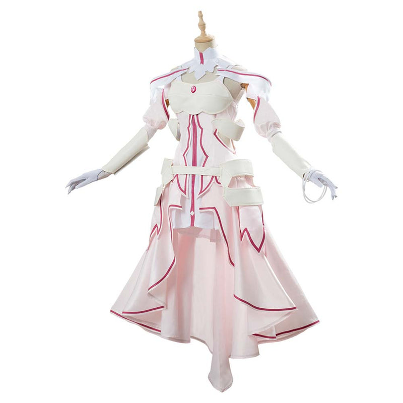 Sword Art Online Yuuki Asuna Cosplay Costume Alicization Dress Suit