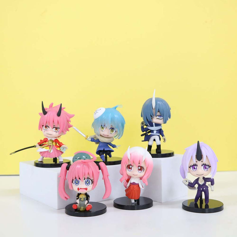 That Time I Got Reincarnated As A Slime Action Figure Toy 6pcs