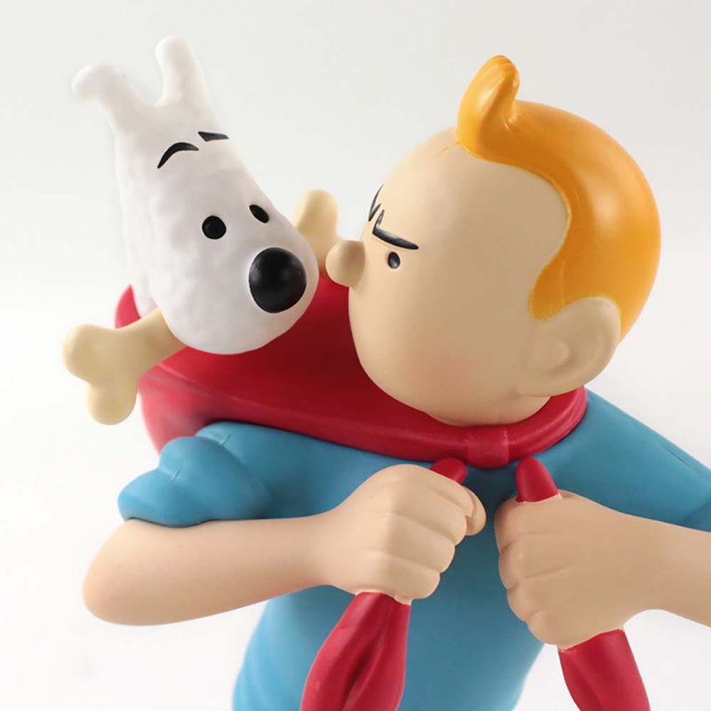 The Adventures of Tintin Lead to Milu Action Figure Toy 18cm