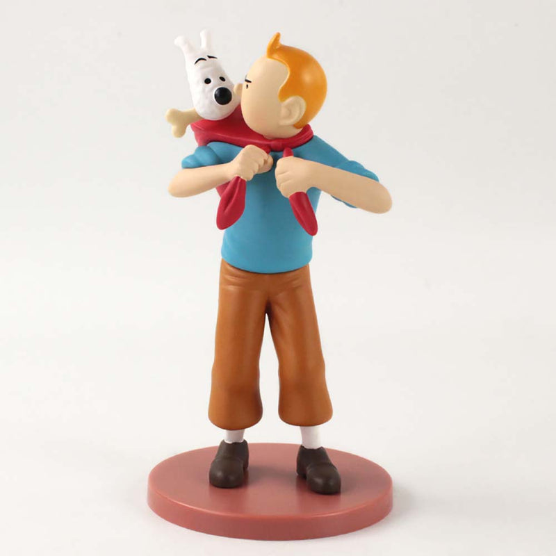 The Adventures of Tintin Lead to Milu Action Figure Toy 18cm