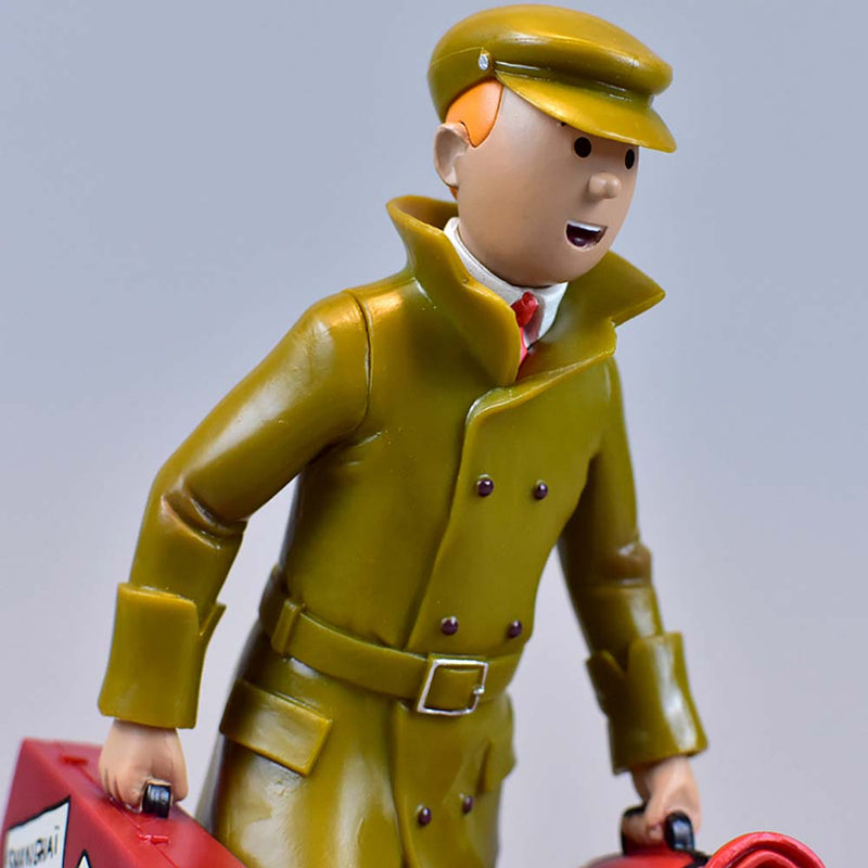 The Adventures of Tintin and Snowy ils arrivent Action Figure 18cm